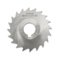 Фреза прорезная 80х2х22 Z=20 тип 3 со ступицей и ш/п HSS ГОСТ 2679-93 Beltools