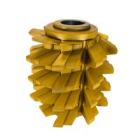 Фреза червячная М16 A Р6М5 20гр. (5гр.14 мин.) 212x250x50 мм со вставными ножами износостойкое покрытие Beltools