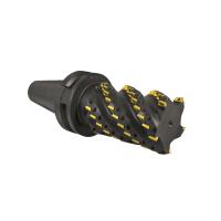 Фреза торцово-цилиндрическая 80x120x280 "кукуруза" с механическим креплением 4гр пл-н APKT 11T304 Z=5 к/х конус 7:24 50 тип J СОЖ AH290-R080.120.05.BT50.C NOX «Русский Инструмент» (РИ)