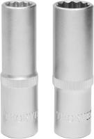 Головка глубокая 14 12-гранная квадрат 1/2" Thorvik Головка глубокая 14 12-гранная квадрат 1/2" Thorvik