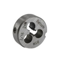 Плашка дюймовая 3/16'' 24 ниток BSW D=20мм резьба Уитворта Beltools