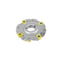 Фреза трехсторонняя 80х7х22 с механическим креплением 4гр пл-н с тан. креплением ZNHX T3 Z=8 (2х4) AS490-080.07.04.D22 «Русский Инструмент» (РИ)