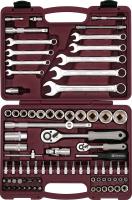 Набор инструмента универсальный 1/4", 1/2" 82 шт Thorvik