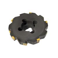 Фреза трехсторонняя 160х22х40 с механическим креплением тангенциально расположенных 4гр пл-н CNHQ 1311 Z=10 (2х5) с фланцем AS390-R160.22.05.C40 NOX «Русский Инструмент» (РИ)