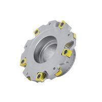 Фреза трехсторонняя 125х13х40 с механическим креплением 4гр пл-н с тан. креплением ZNHX T6 Z=10 (2х5) с фланцем AS490-R125.13.05.B40 «Русский Инструмент» (РИ)