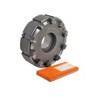 Фреза торцовая 125 с механическим креплением 5гр пл-н PN.. 110408 Z=8 dпос=40мм AF167-R125.09.08.B40 (2214-0273) ГОСТ 26595-85 +комплект 5гр пл-н PNMM 110408 KN30 (аналог ВК8, В35) «Русский Инструмент» (РИ)