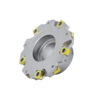 Фреза трехсторонняя 125х13х40 с механическим креплением 4гр пл-н с тан. креплением ZNHX T6 Z=10 (2х5) с фланцем AS490-R125.13.05.B40 «Русский Инструмент» (РИ)