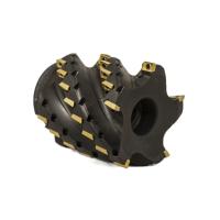 Фреза торцово-цилиндрическая насадная 80x80x100 "кукуруза" с механическим креплением 4гр пл-н APKT 11T304 Z=5 dпос=32 СОЖ AH290-R080.080.05.A32.C NOX «Русский Инструмент» (РИ)