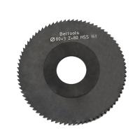 Фреза прорезная 80х3х22 Z=80 тип 1 со ступицей и ш/п HSS Nit ГОСТ 2679-93 Beltools