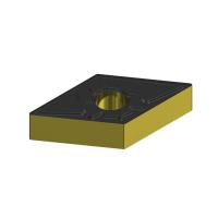 Пластина сменная ромбическая DNMG 150412-OP PC20F «Русский Инструмент» (РИ)