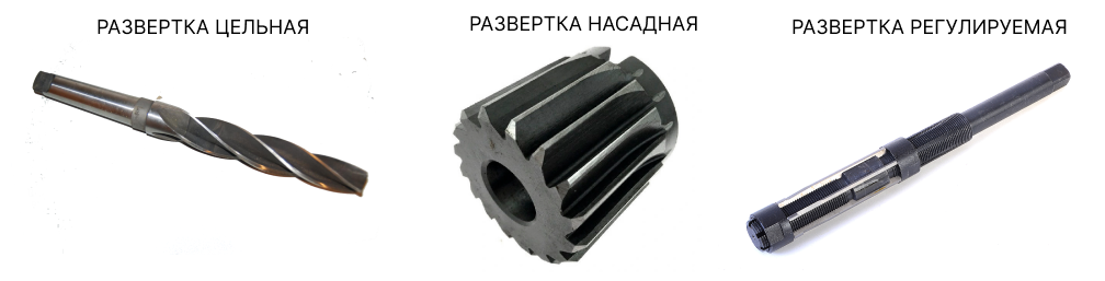 Развертки по конструкции