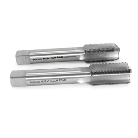 Метчик М22х2,5 машинно-ручной Р6М5 левый 2шт компл. исп1 Beltools