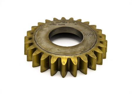 Долбяк дисковый М4 Z=25 В Р6М5 износостойкое покрытие dо=100мм (2530-0222) 20гр dпос=44,45мм Чаренцаванский ИЗ