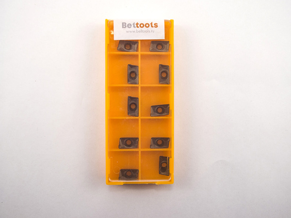 Пластина сменная параллелограммная APKT 11T308-RM KP10 «Русский Инструмент» (РИ)