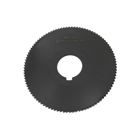 Фреза прорезная 100х2х27 Z=100 тип 1 со ступицей и ш/п HSS Nit ГОСТ 2679-93 Beltools