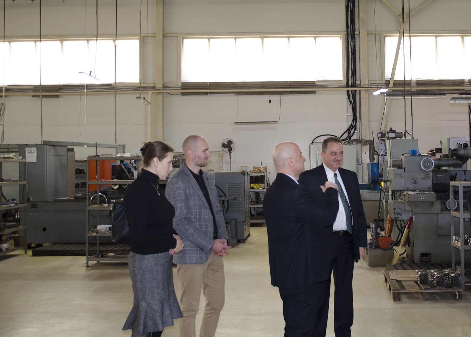 Встреча с представителями сирийской компании