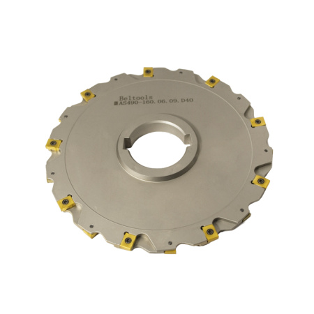 Фреза трехсторонняя 160х6х40 с механическим креплением 4гр пл-н с тан. креплением ZNHX 03 Z=18 (2х9) AS490-160.06.09.D40 «Русский Инструмент» (РИ)