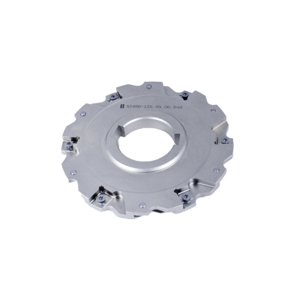 Фреза трехсторонняя 125х9х40 с механическим креплением 4гр пл-н с тан. креплением ZNHX T4 Z=12 (2х6) AS490-125.09.06.D40 «Русский Инструмент» (РИ)