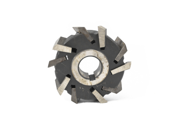 Фреза трехсторонняя 125х32х32 Z=10 со вставными рифлеными ножами Р6М5 ГОСТ 1669-78