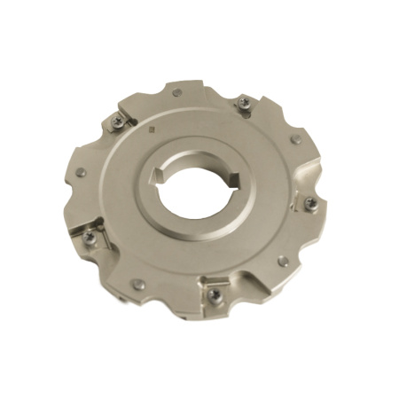 Фреза трехсторонняя 100х7х27 с механическим креплением 4гр пл-н с тан. креплением ZNHX T3 Z=10 (2х5) AS490-100.07.05.D27 «Русский Инструмент» (РИ)