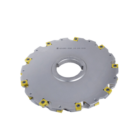 Фреза трехсторонняя 200х8х50 с механическим креплением 4гр пл-н с тан. креплением ZNHX 04 Z=18 (2х9) AS490-200.08.09.D50 «Русский Инструмент» (РИ)