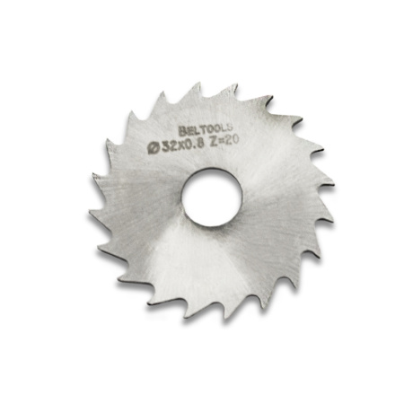 Фреза прорезная 32х0,8х8 Z=20 тип 3 без ступицы, без ш/п HSS Beltools