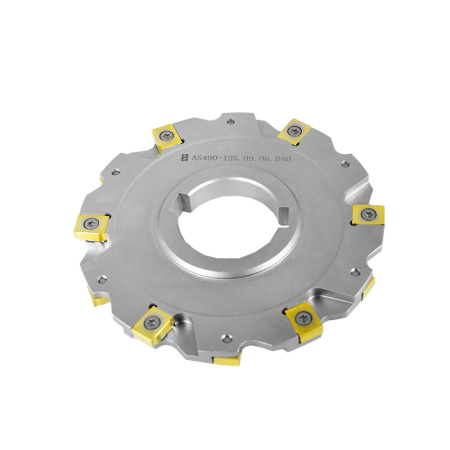 Фреза трехсторонняя 125х9х40 с механическим креплением 4гр пл-н с тан. креплением ZNHX T4 Z=12 (2х6) AS490-125.09.06.D40 «Русский Инструмент» (РИ)