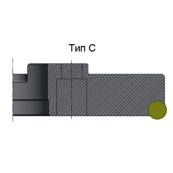 Фреза торцовая 250 с механическим креплением круглых пл-н RN.. 150400 Z=14 dпос=60мм AF100-R250.07.14.C60 (2214-0468) ГОСТ 26595-85 «Русский Инструмент» (РИ)