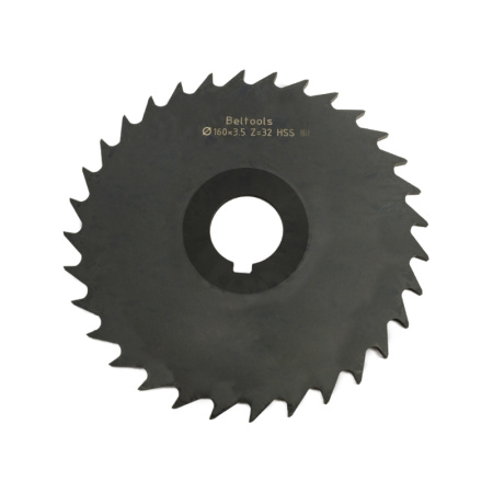 Фреза прорезная 160х3,5х32 Z=32 тип 3 со ступицей и ш/п HSS Nit ГОСТ 2679-93 Beltools