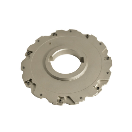 Фреза трехсторонняя 125х6х40 с механическим креплением 4гр пл-н с тан. креплением ZNHX 03 Z=14 (2х7) AS490-125.06.07.D40 «Русский Инструмент» (РИ)