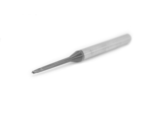 Фреза концевая сферическая твердосплавная 2х4х75 R=1 P45C Z=2 ц/х dхв=6мм коническая шейка GM235-020.1LA-P45C «Русский Инструмент» (РИ)