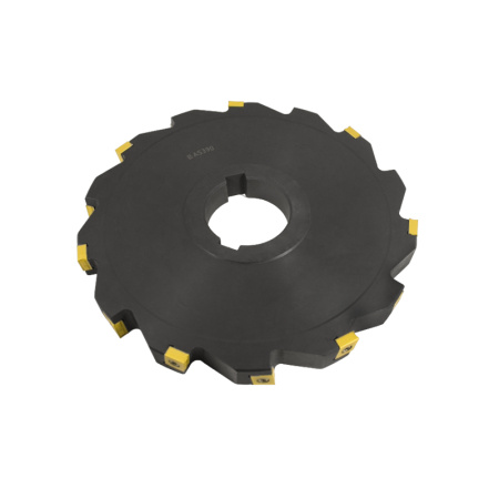 Фреза трехсторонняя 200х25х50 с механическим креплением тангенциально расположенных 4гр пл-н CNHQ 1606 Z=12 (2х6) AS390-200.25.06.D50 NOX «Русский Инструмент» (РИ)