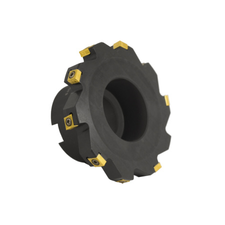 Фреза трехсторонняя 125х16х40 с механическим креплением тангенциально расположенных 4гр пл-н CNHQ 1005 Z=10 (2х5) с фланцем AS390-R125.16.05.B40 NOX «Русский Инструмент» (РИ)