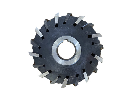 Фреза трехсторонняя 160х18х40 Z=18 со вставными рифлеными ножами Р6М5 ГОСТ 1669-78