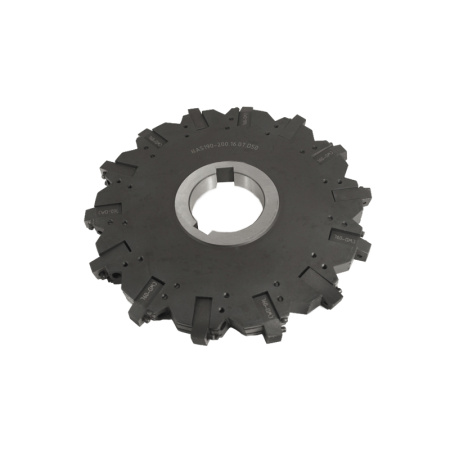 Фреза трехсторонняя 200х16х50 с механическим креплением 4гр пл-н CN.. 090304 Z=14 (2х7) AS190-200.16.07.D50 (2241-0716) «Русский Инструмент» (РИ)