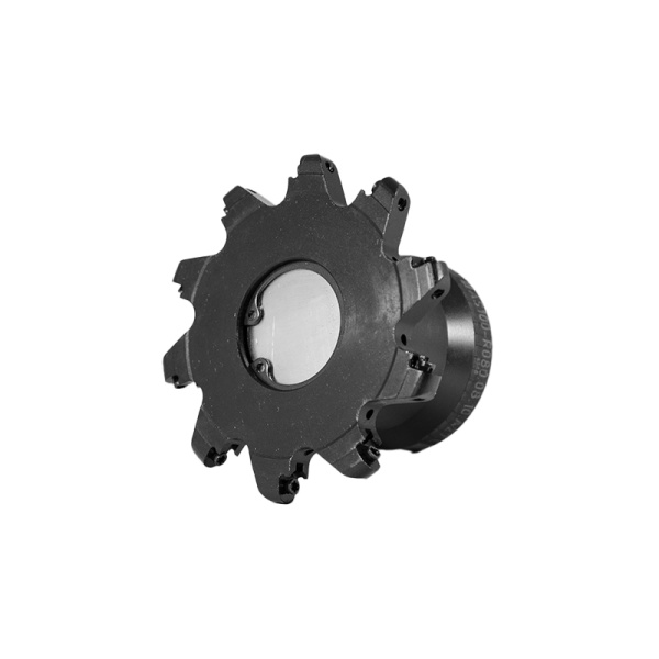 Фреза дисковая 80х8х27 R=4 с механическим креплением круглых пл-н RDEW 0803MOT Z=10 СОЖ AS100-R080.08.10.A27.C NOX «Русский Инструмент» (РИ)