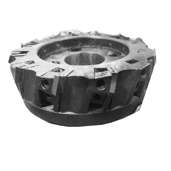 Фреза торцовая 200 с механическим креплением 3гр пл-н TPCN 2204PDR Z=12 dпос=60мм ТУ2-035-954-84 +пл-ны 12 шт P40 Московский завод "Фрезер"