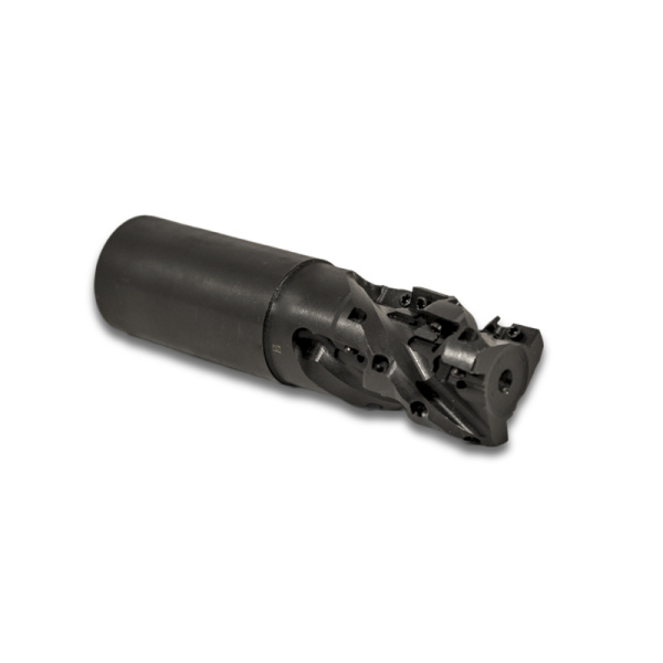 Фреза торцово-цилиндрическая 30x40x120 "кукуруза" с механическим креплением 4гр пл-н APKT 11T304 Z=3 ц/х Weldon 32 СОЖ AH290-R030.040.03.W32.C NOX «Русский Инструмент» (РИ)