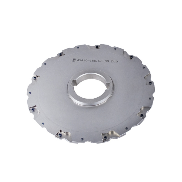 Фреза трехсторонняя 160х5х40 с механическим креплением 4гр пл-н с тан. креплением ZNHX T2 Z=18 (2х9) AS490-160.05.09.D40 «Русский Инструмент» (РИ)