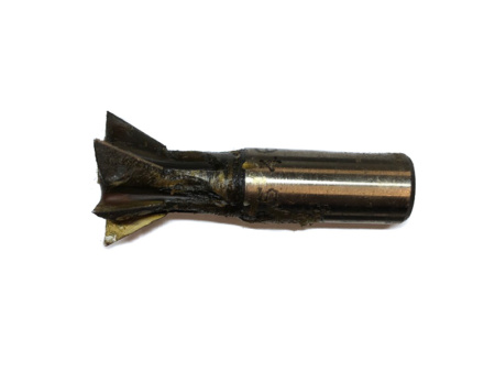 Фреза одноугловая 22,5 х 10 х 60 гр. Р6М5 "ласточкин хвост" прямой конус тип 1 исп1 Z=6 Lобщ=50, dхв-ка=12