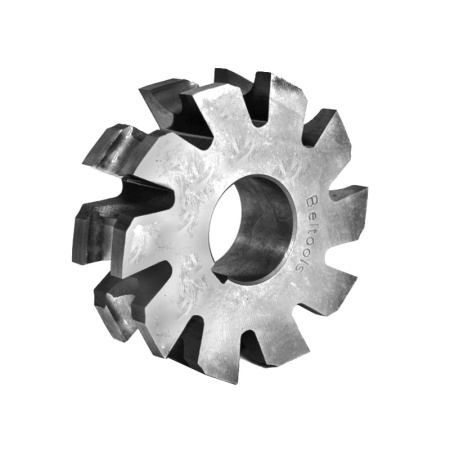 Фреза полукруглая вогнутая 100 R8 Р6М5 dпос=32мм Z=10 Beltools