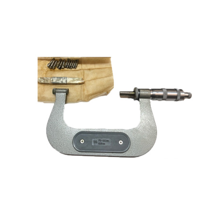 Микрометр резьбовой МВМ275 (250-275) цена деления 0,01 со вставками ГОСТ 4380-78 КРИН