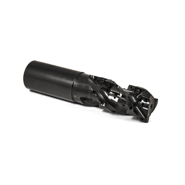 Фреза торцово-цилиндрическая 30x60x140 "кукуруза" с механическим креплением 4гр пл-н APKT 11T304 Z=3 ц/х Weldon 32 СОЖ AH290-R030.060.03.W32.C NOX «Русский Инструмент» (РИ)