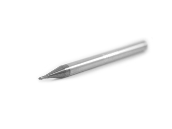 Фреза концевая сферическая твердосплавная 1х2х50 R=0,5 H55C Z=4 ц/х dхв=4мм G430-010.020-H55C «Русский Инструмент» (РИ)