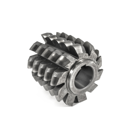 Фреза червячная для зубьев звездочек t=19,05 dр=11,91 B Р6М5 (2523-0041) 100x100x32 (4гр.05 мин.) 3781 Z=10 исп1 Beltools