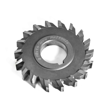 Фреза трехсторонняя 80х10х27 Z=18 тип 1 HSS прямой зуб ГОСТ 28527-90 Beltools