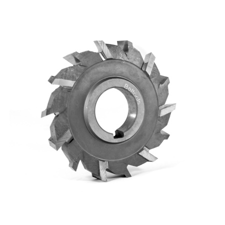 Фреза трехсторонняя 100х10х32 Z=14 тип 2 HSS разнонаправленный зуб ГОСТ 28527-90 Beltools