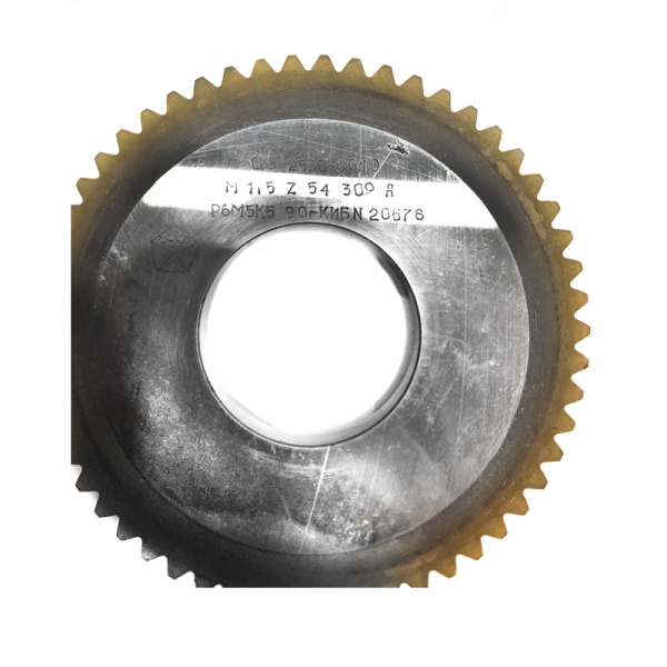 Долбяк дисковый М1,5 Z=54 А Р6М5К5 износостойкое покрытие dо=50мм (2530-6010) 30гр dпос=31,75мм