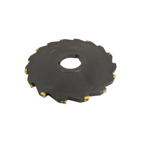 Фреза трехсторонняя 250х20х60 с механическим креплением тангенциально расположенных 4гр пл-н CNHQ 1311 Z=16 (2х8) AS390-250.20.08.D60 NOX «Русский Инструмент» (РИ)