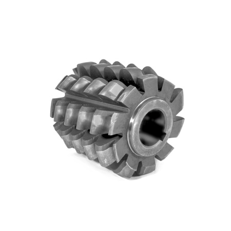 Фреза червячная для зубьев звездочек t=31,75 dр=19,05 B Р6М5 (2523-0144) 125x132x40 (5гр.05 мин.) 3247 Z=9 исп2 Beltools